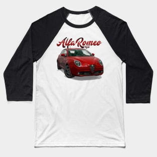 ALFA ROMEO Mito red front Baseball T-Shirt